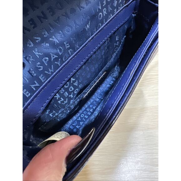 Kate Spade New York Laurel Way Carsen Crossbody Bag Navy NWOT - Picture 10 of 16